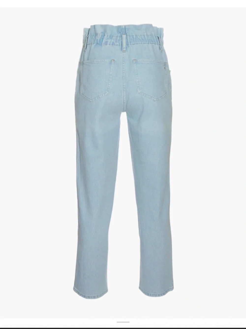 Madewell NWOT❗️Paperwaist Classic Straight Jeans in Broomfield Wash - Picture 5 of 13